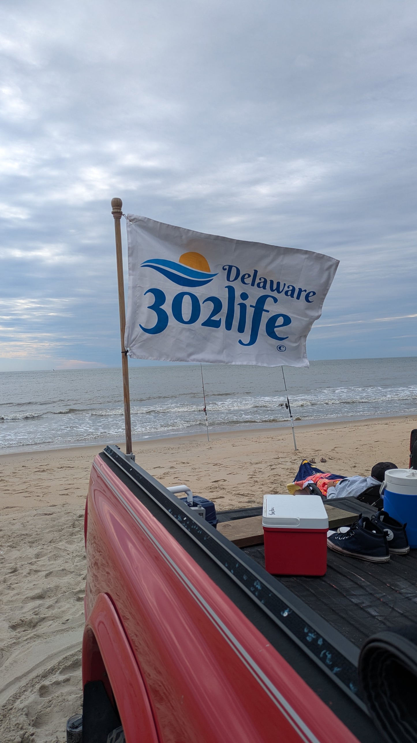 302life Delaware Beach Flag