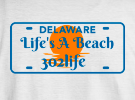 Lady on the beach